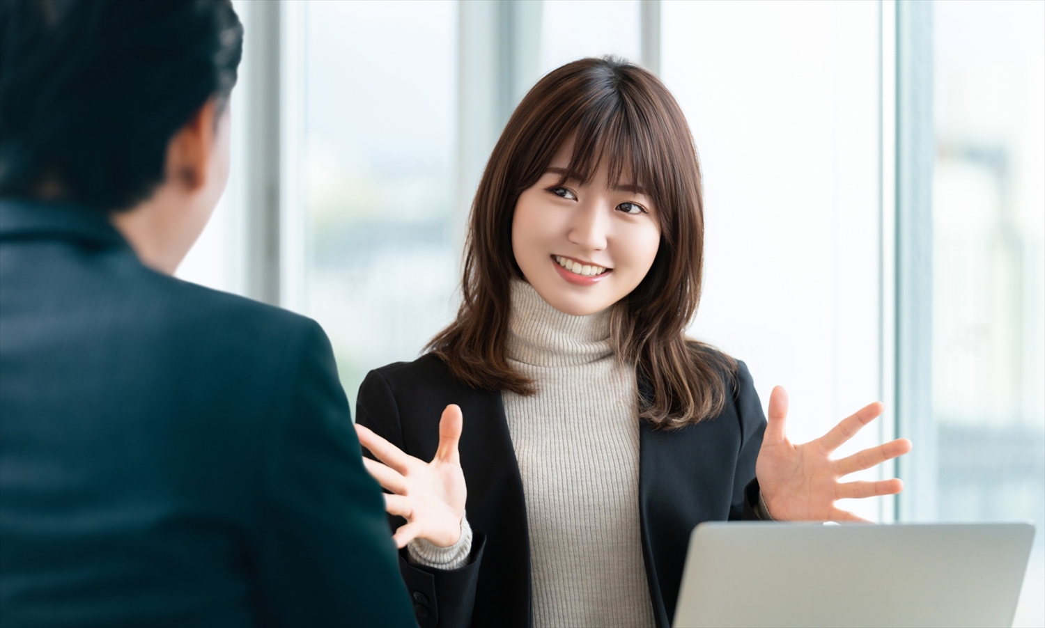 丁寧に、寄り添い、伴走します。